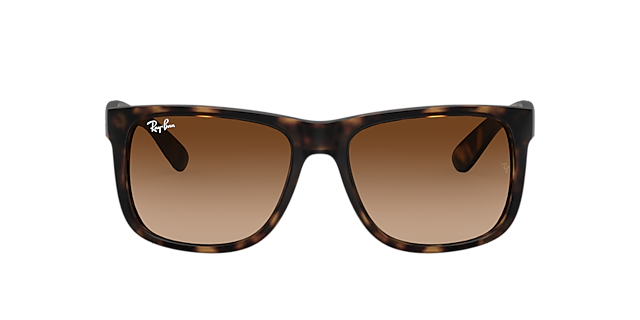 RB4165 Havana KunststofSunglass Frames van B24, met getinte lenzen
