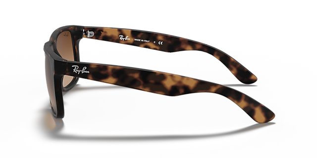 RB4165 Havana KunststofSunglass Frames van B24, Zijaanzicht