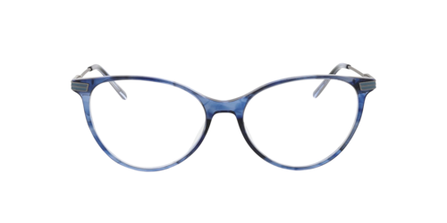 Brille24 - Leona, Damen, Blau/Black/Purple, Größe: Large