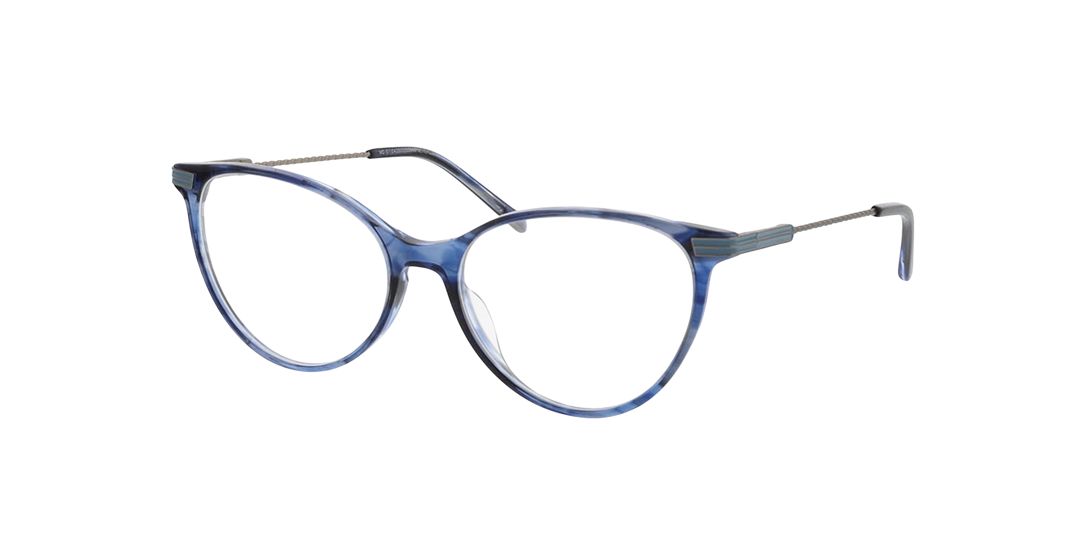 Leona Blau AcetatEyeglass Frames von B24, Dreiviertelansicht