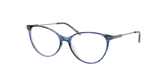 Leona Blau AcetatEyeglass Frames von B24, Dreiviertelansicht