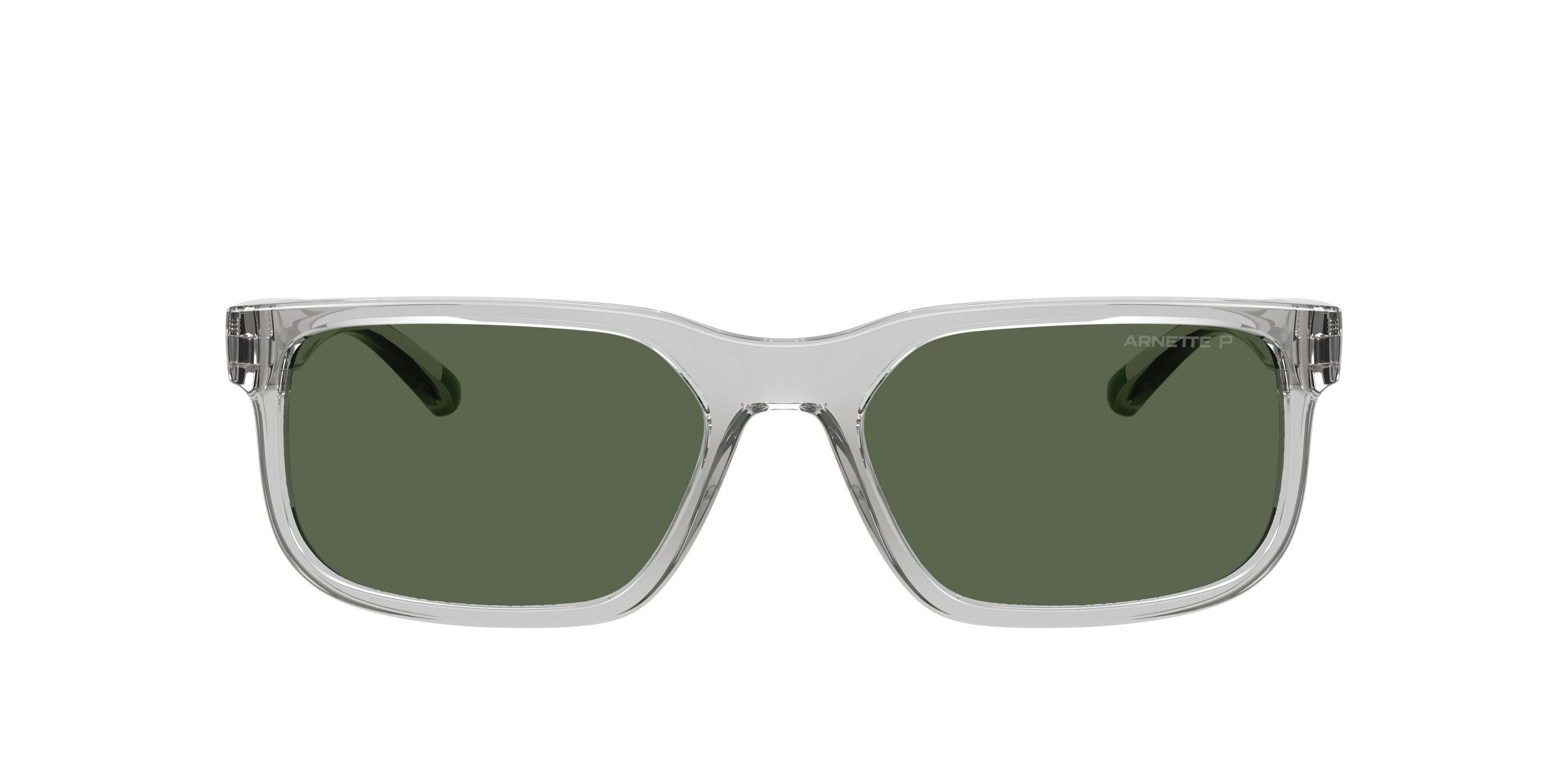 AN4372 Transparent Light Grey KunststoffSunglass Frames von B24, mit getönten Gläsern