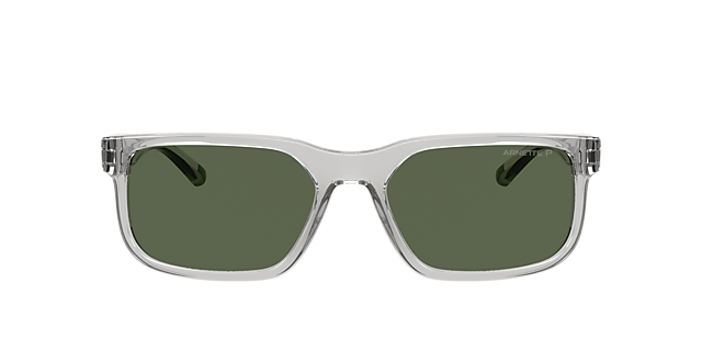 AN4372 Transparent Light Grey KunststoffSunglass Frames von B24, mit getönten Gläsern