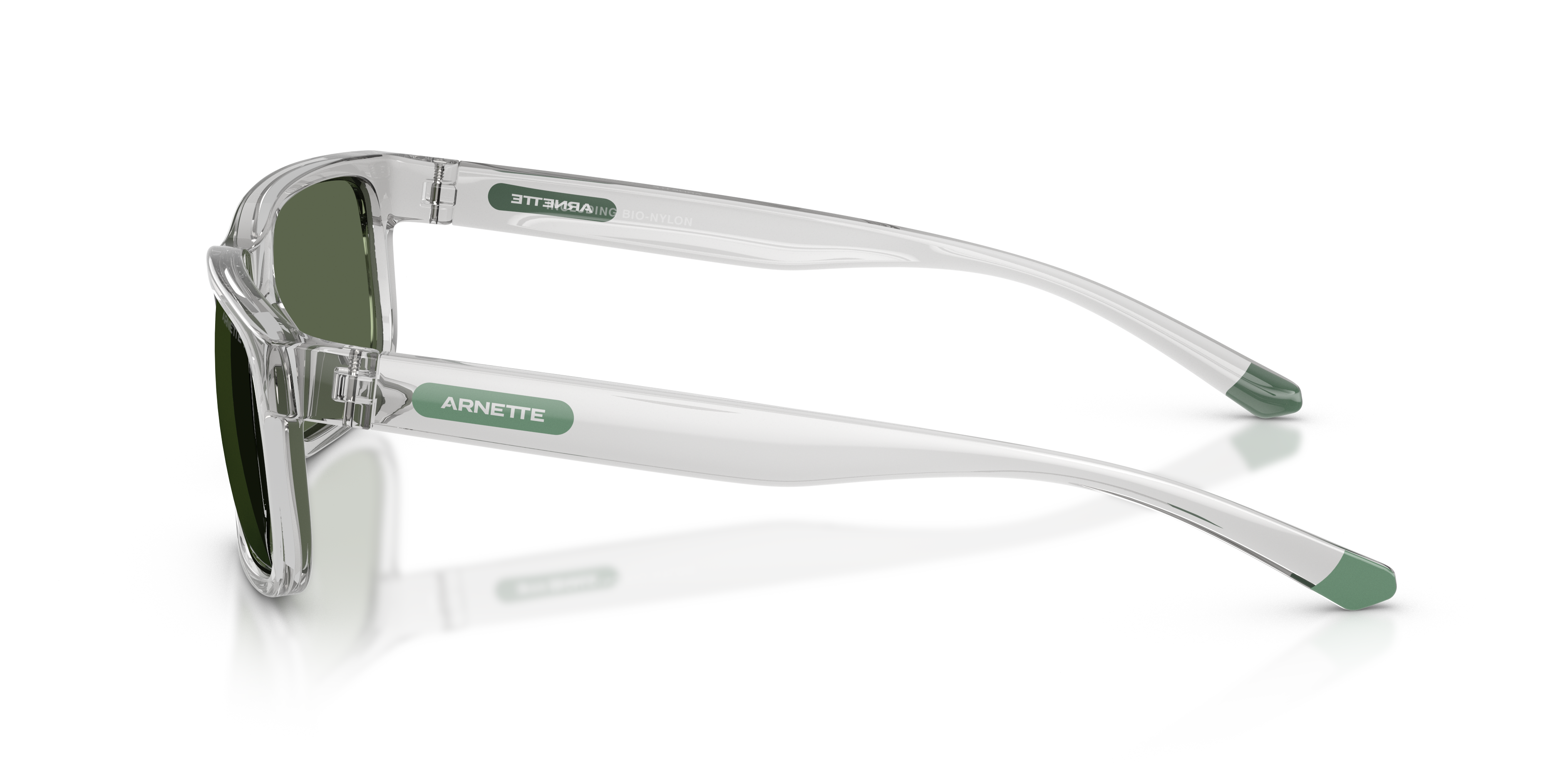 AN4372 Transparent Light Grey KunststoffSunglass Frames von B24, Seitenansicht