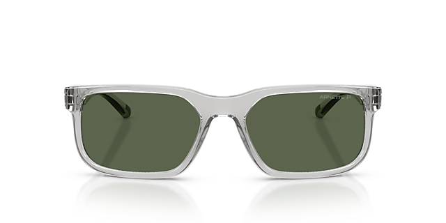 AN4372 Transparent Light Grey KunststoffSunglass Frames von B24, Vorderansicht