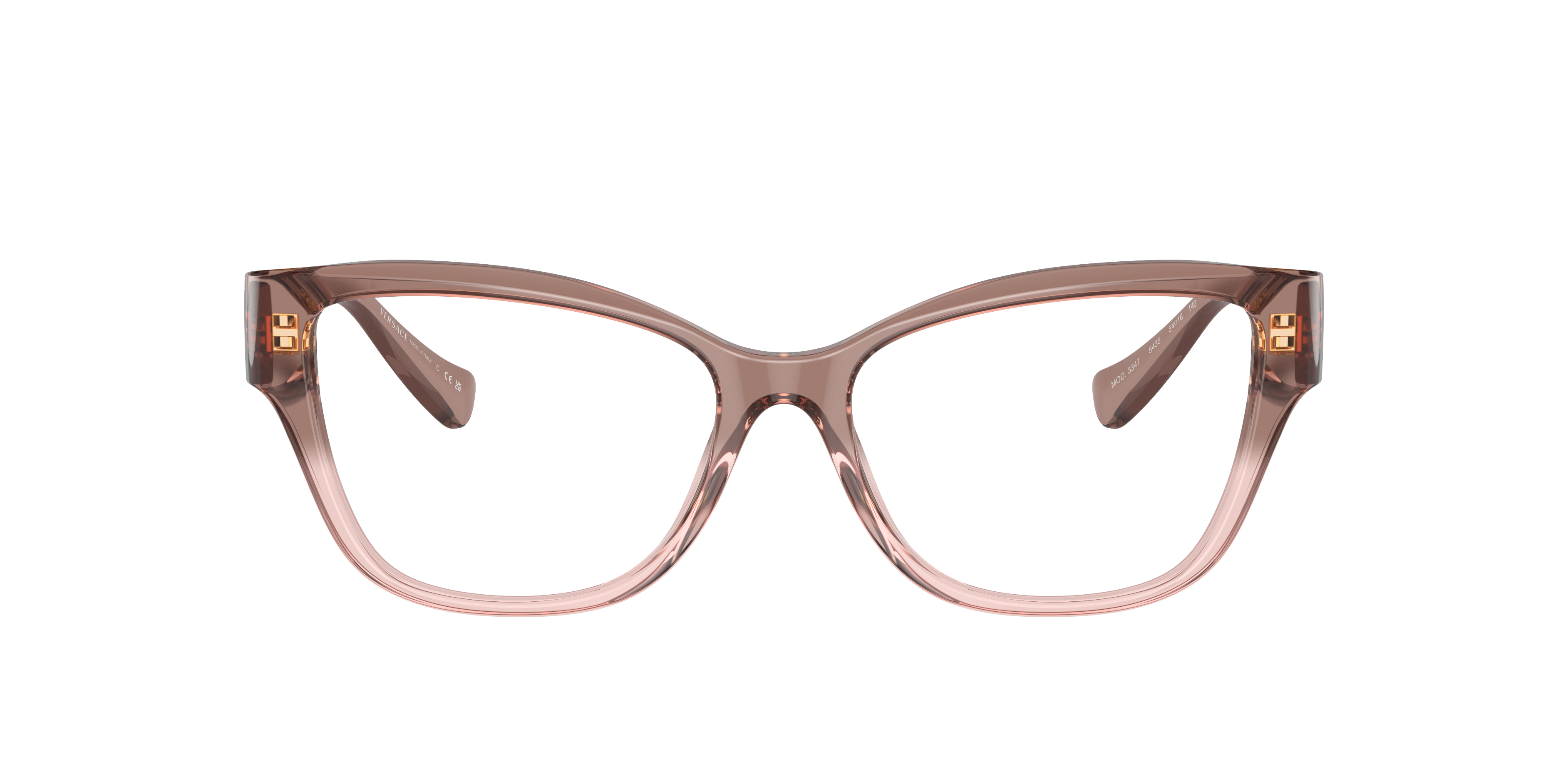 Versace 8056597921350 Rosa Transparent/pink Transparent/solid Red, Size: Durchschnittlich