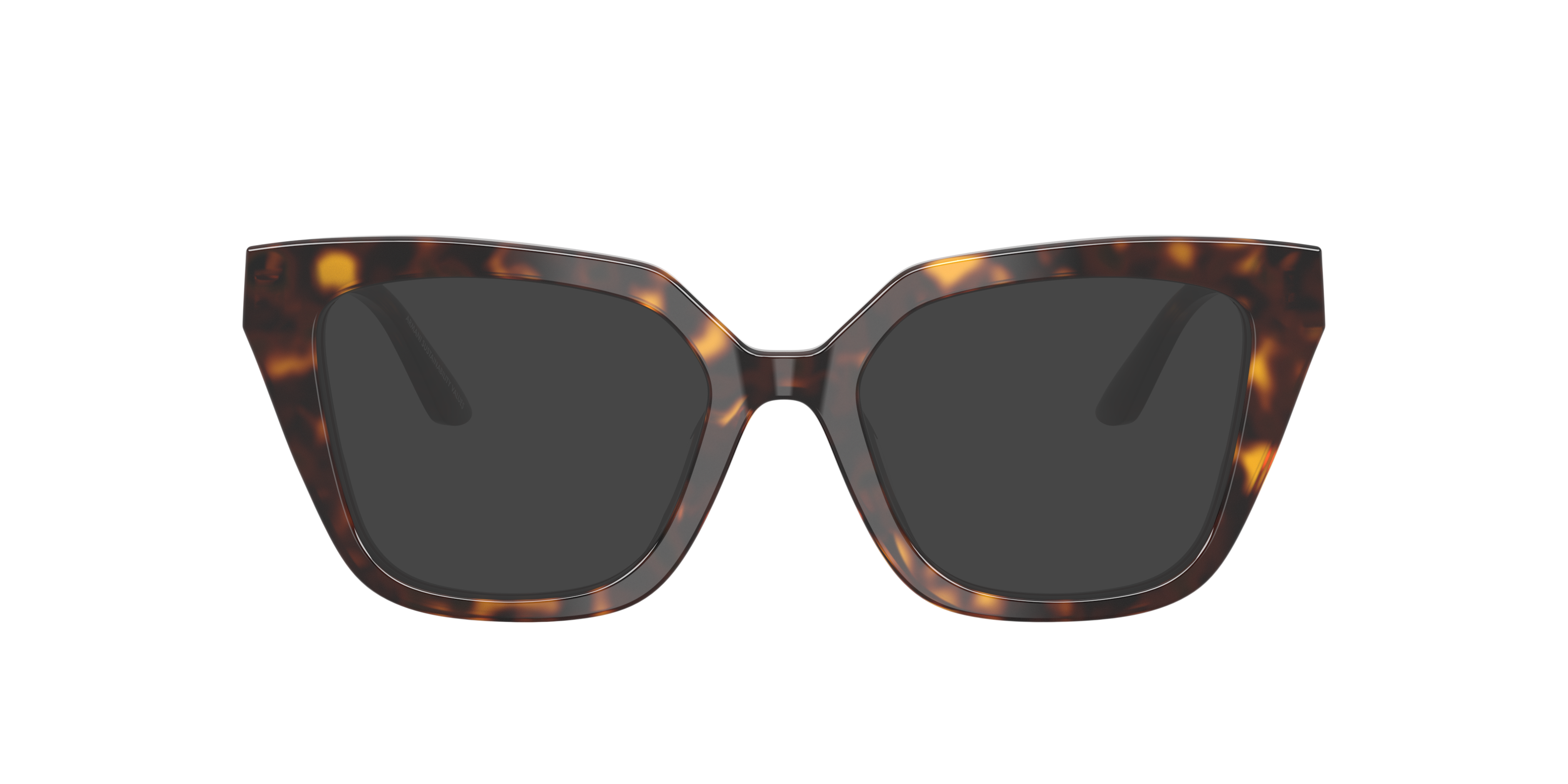 EA3267U Glänzendes Havanna AcetatEyeglass Frames von B24, mit getönten Gläsern