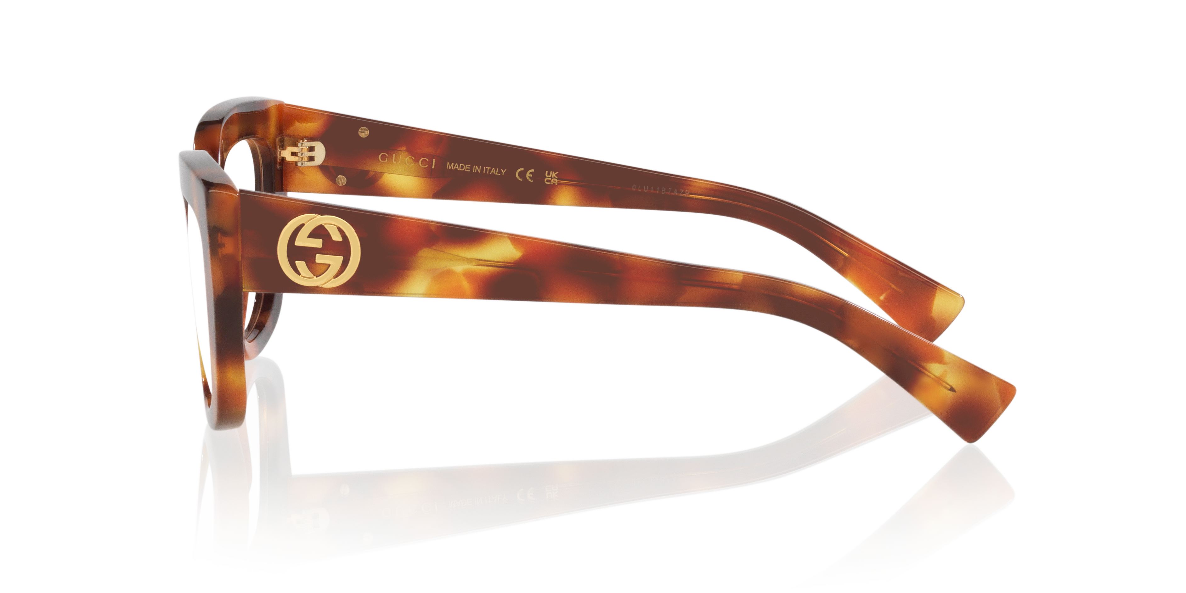 GG1847O Tortoise AcetatEyeglass Frames von B24, Seitenansicht