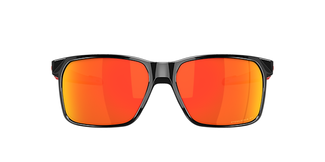 Portal X Schwarz glänzend KunststoffSunglass Frames von B24, mit getönten Gläsern