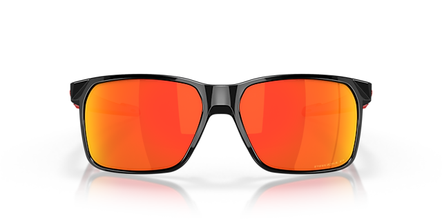 Portal X Schwarz glänzend KunststoffSunglass Frames von B24, Vorderansicht