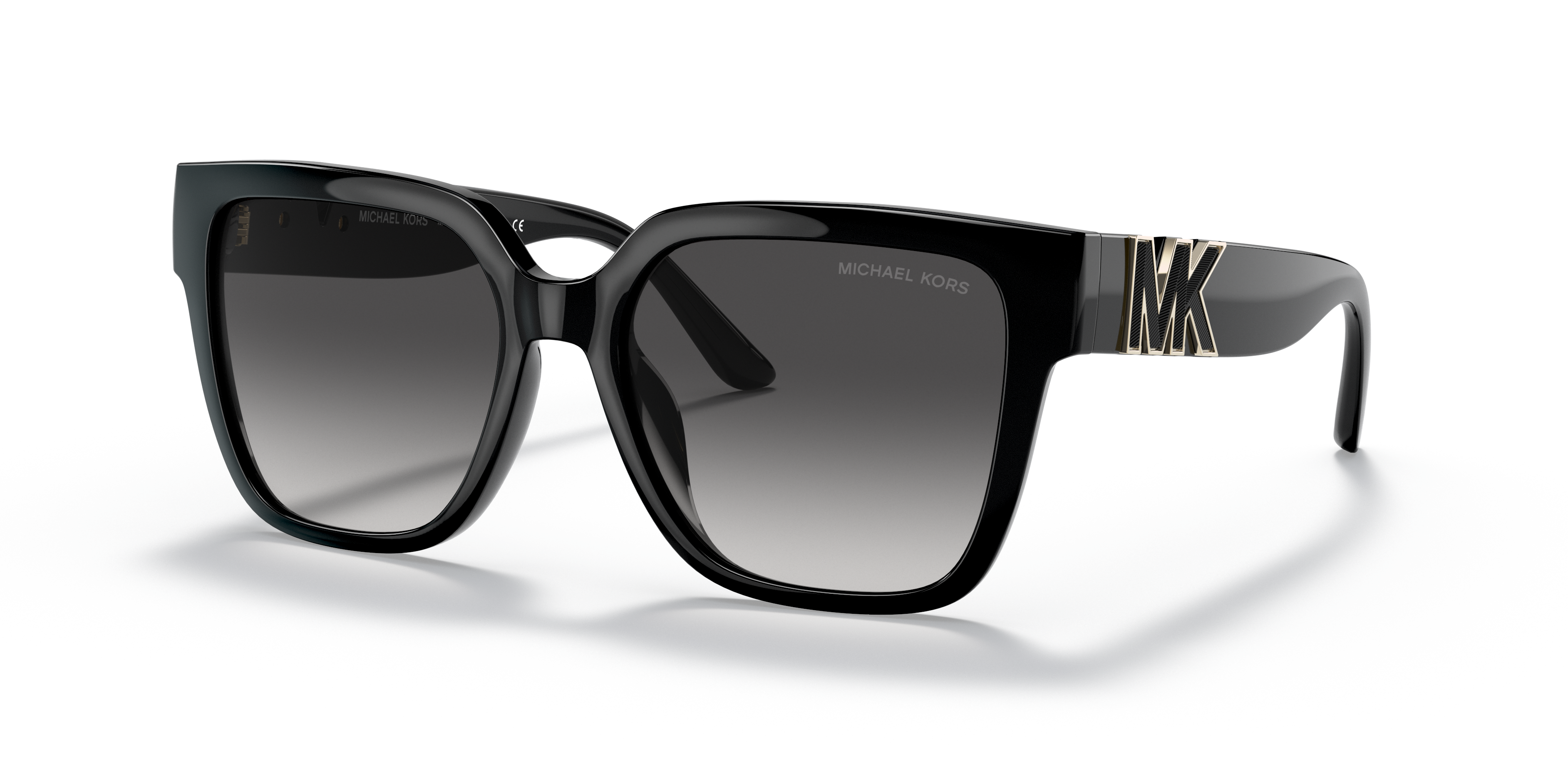 MK2170U Schwarz KunststoffSunglass Frames von B24, Dreiviertelansicht