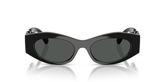 VE4480U Zwart KunststofSunglass Frames van B24, Vooraanzicht