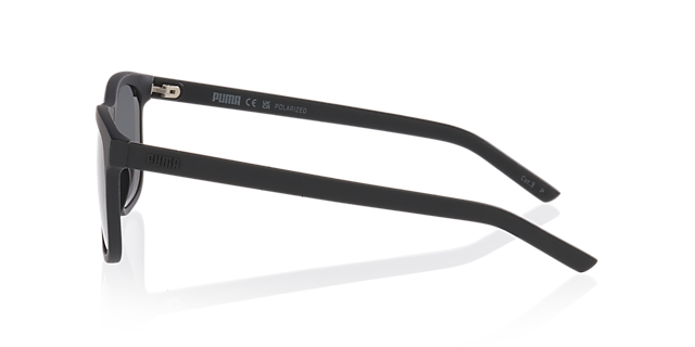 PU0515S Zwart KunststofSunglass Frames van B24, Zijaanzicht