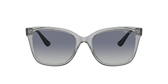 VO5426S Grau transparent KunststoffSunglass Frames von B24, mit getönten Gläsern
