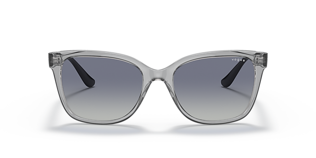 VO5426S Grau transparent KunststoffSunglass Frames von B24, Vorderansicht