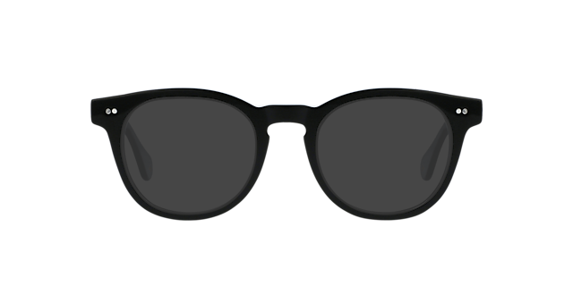 The Sheer Jet Black AcetatEyeglass Frames von B24, mit getönten Gläsern