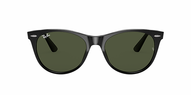 RB2185 Zwart AcetaatSunglass Frames van B24, met getinte lenzen