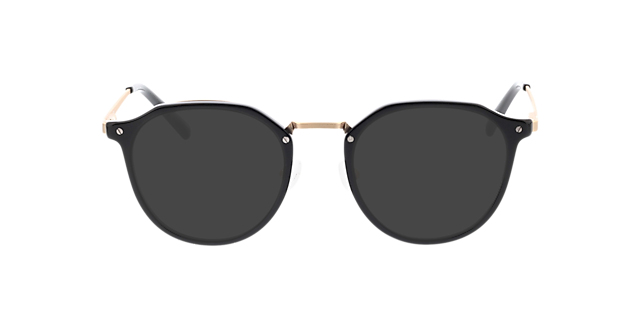 Juno Schwarz AcetatEyeglass Frames von B24, mit getönten Gläsern