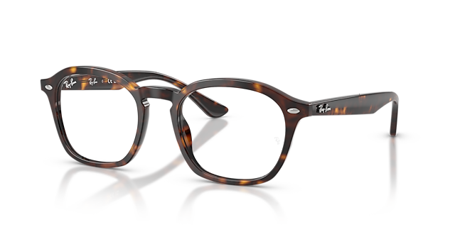 RB5451 Havana AcetatEyeglass Frames von B24, Dreiviertelansicht