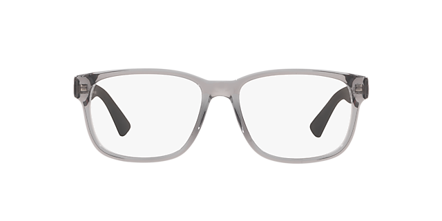 GG0011O Grau AcetatEyeglass Frames von B24, Vorderansicht