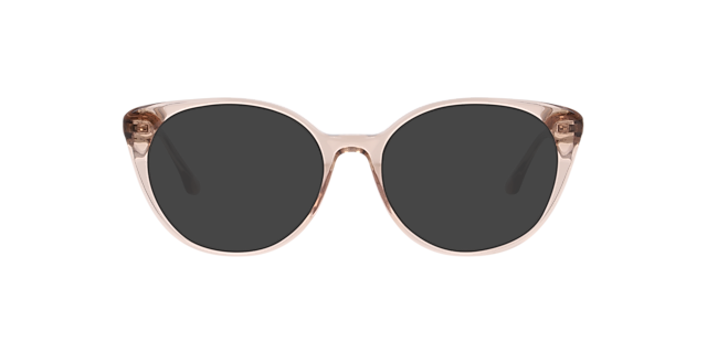 Diana Crystal Hellbraun AcetatEyeglass Frames von B24, mit getönten Gläsern