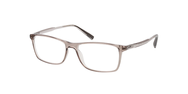 Toronto Crystal Hellgrau KunststoffEyeglass Frames von B24, Dreiviertelansicht