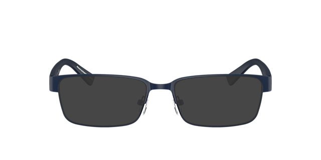 AX1017 Matt Blau MetallEyeglass Frames von B24, mit getönten Gläsern