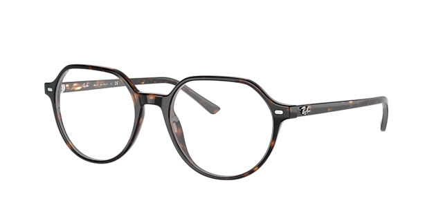 RB5395 Havana AcetatEyeglass Frames von B24, Dreiviertelansicht