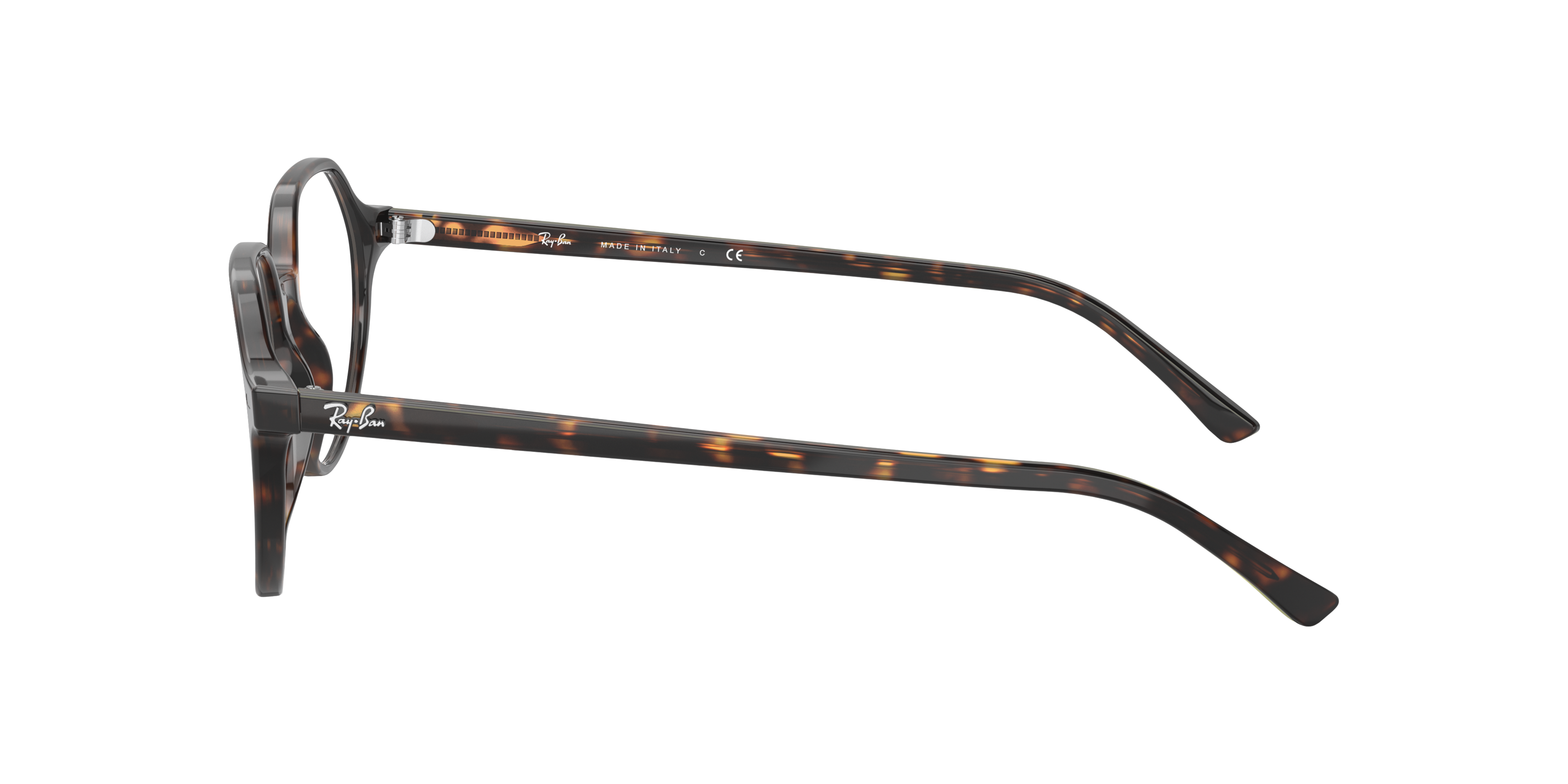 RB5395 Havana AcetaatEyeglass Frames van B24, Zijaanzicht