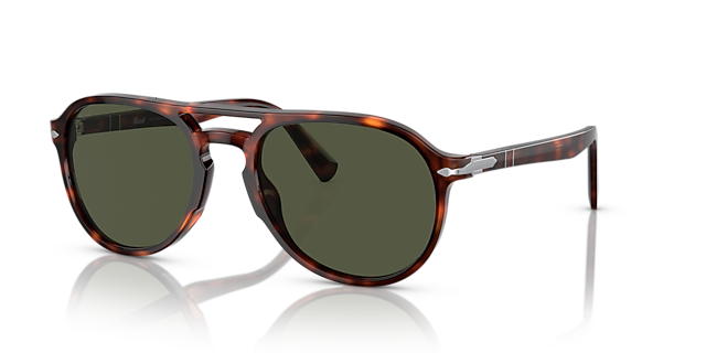 PO3235S Havana AcetatSunglass Frames von B24, Dreiviertelansicht