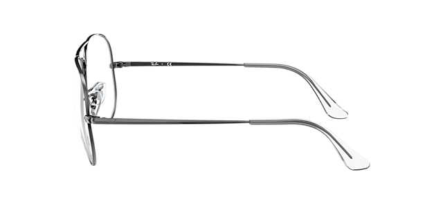 RB6489 Staalgrijs MetaalEyeglass Frames van B24, Zijaanzicht