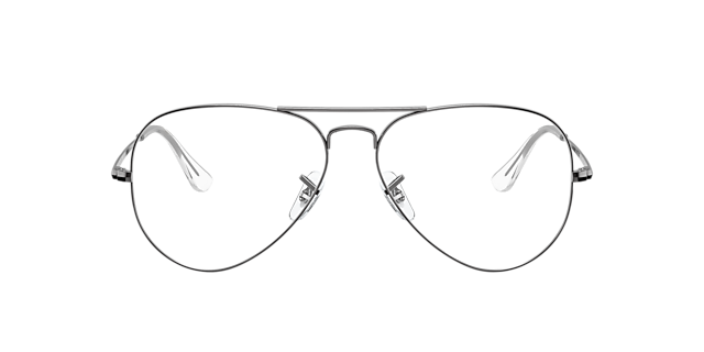 RB6489 Staalgrijs MetaalEyeglass Frames van B24, Vooraanzicht