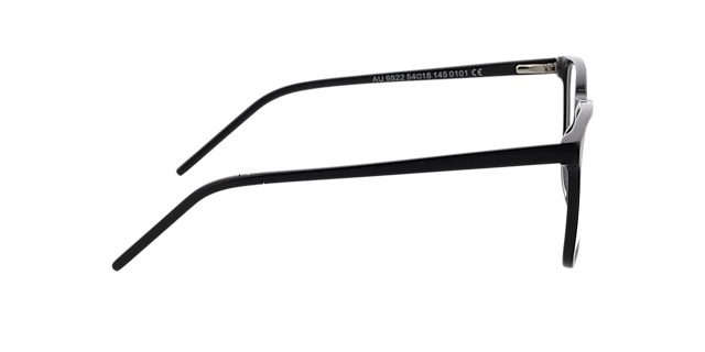 Malmö Schwarz AcetatEyeglass Frames von B24, Seitenansicht