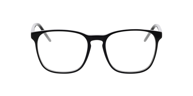 Malmö Schwarz AcetatEyeglass Frames von B24, Vorderansicht