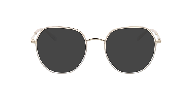 Ellen Gradient Beige  &  Light Gold MetallEyeglass Frames von B24, mit getönten Gläsern