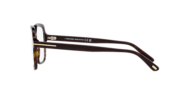 FT5908-B Tortoise Black AcetaatEyeglass Frames van B24, Zijaanzicht