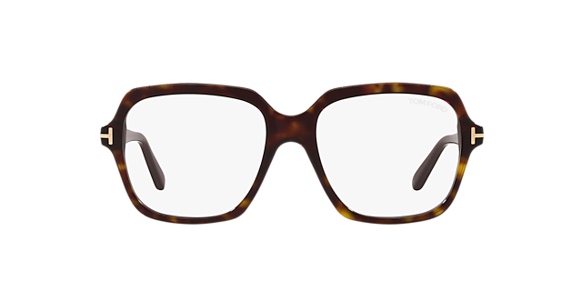FT5908-B Tortoise Black AcetaatEyeglass Frames van B24, Vooraanzicht