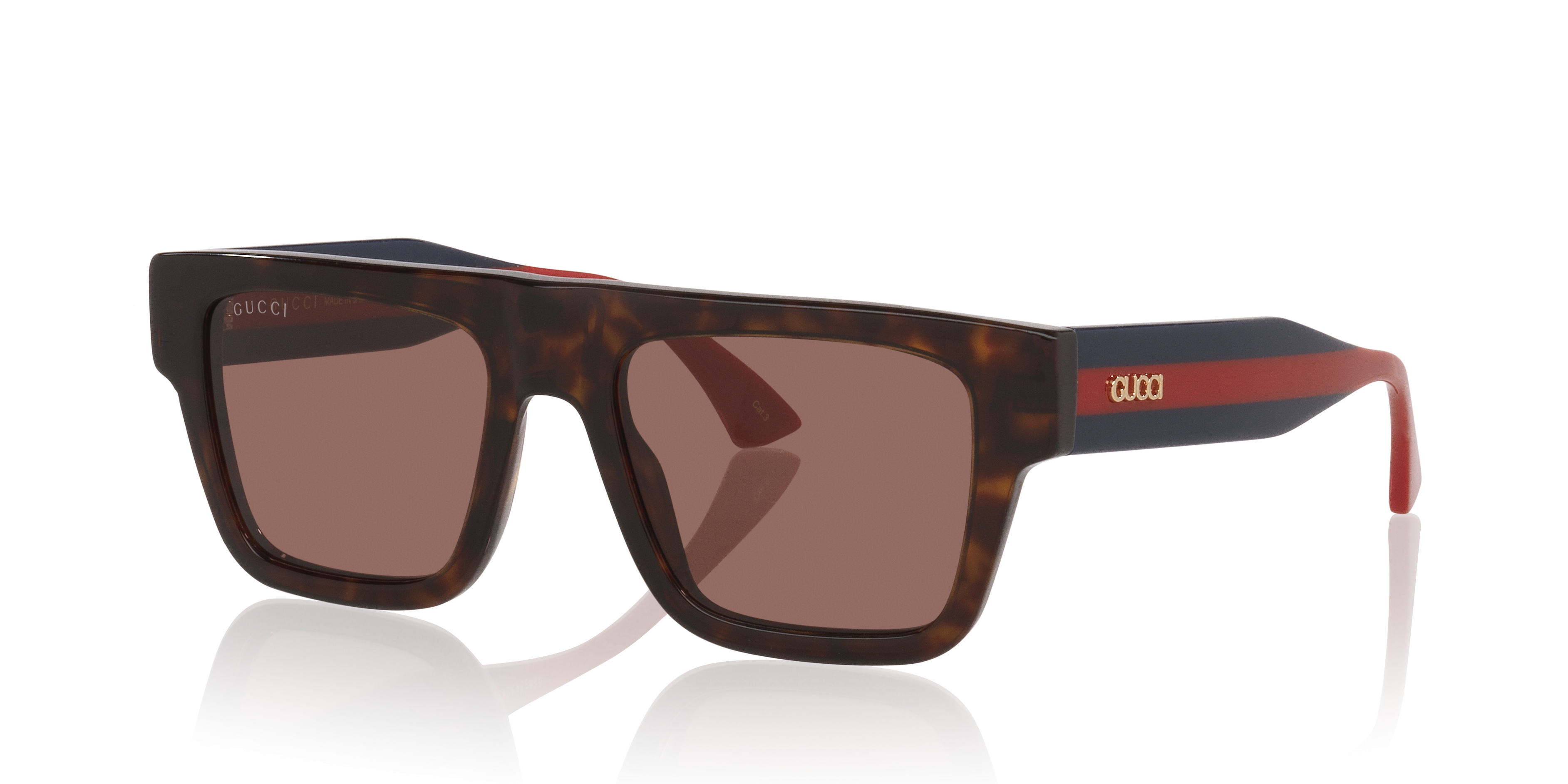 GG1868S Tortoise AcetaatSunglass Frames van B24, Hoekweergave