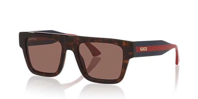GG1868S Tortoise AcetaatSunglass Frames van B24, Hoekweergave