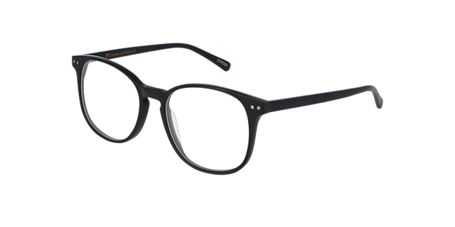 BARRON Schwarz AcetatEyeglass Frames von B24, Dreiviertelansicht