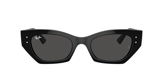 RB4430 Zwart KunststofSunglass Frames van B24, met getinte lenzen