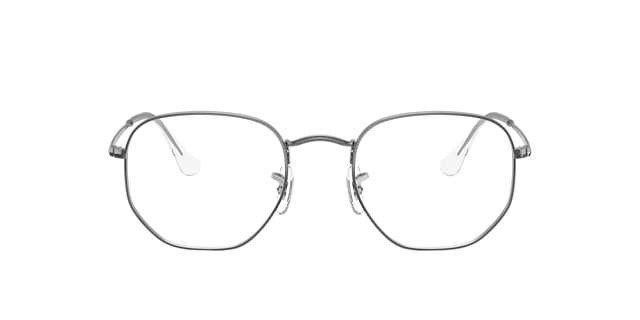 RB6448 Staalgrijs MetaalEyeglass Frames van B24, Vooraanzicht