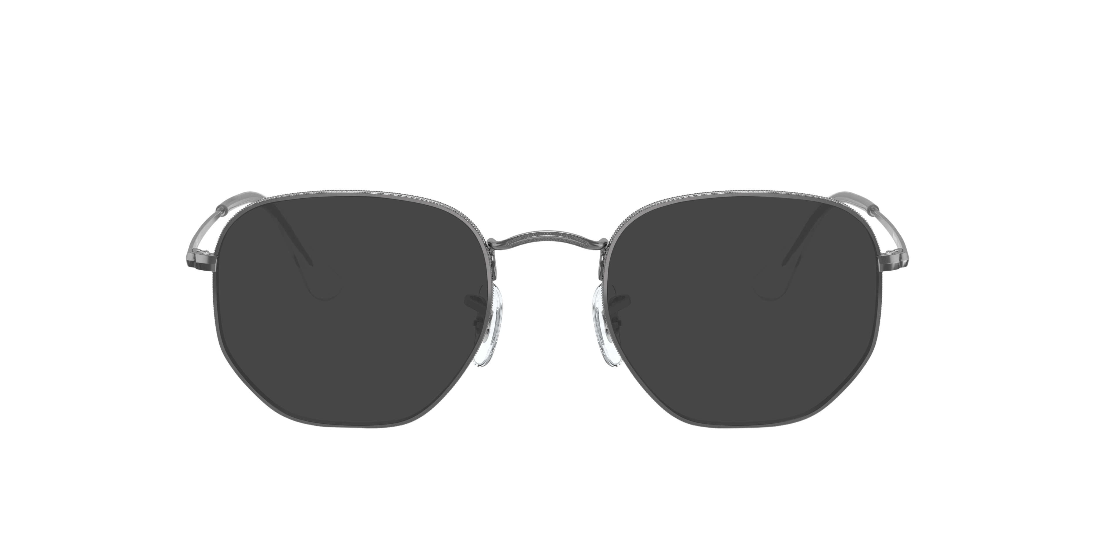 RB6448 Gunmetal MetallEyeglass Frames von B24, mit getönten Gläsern