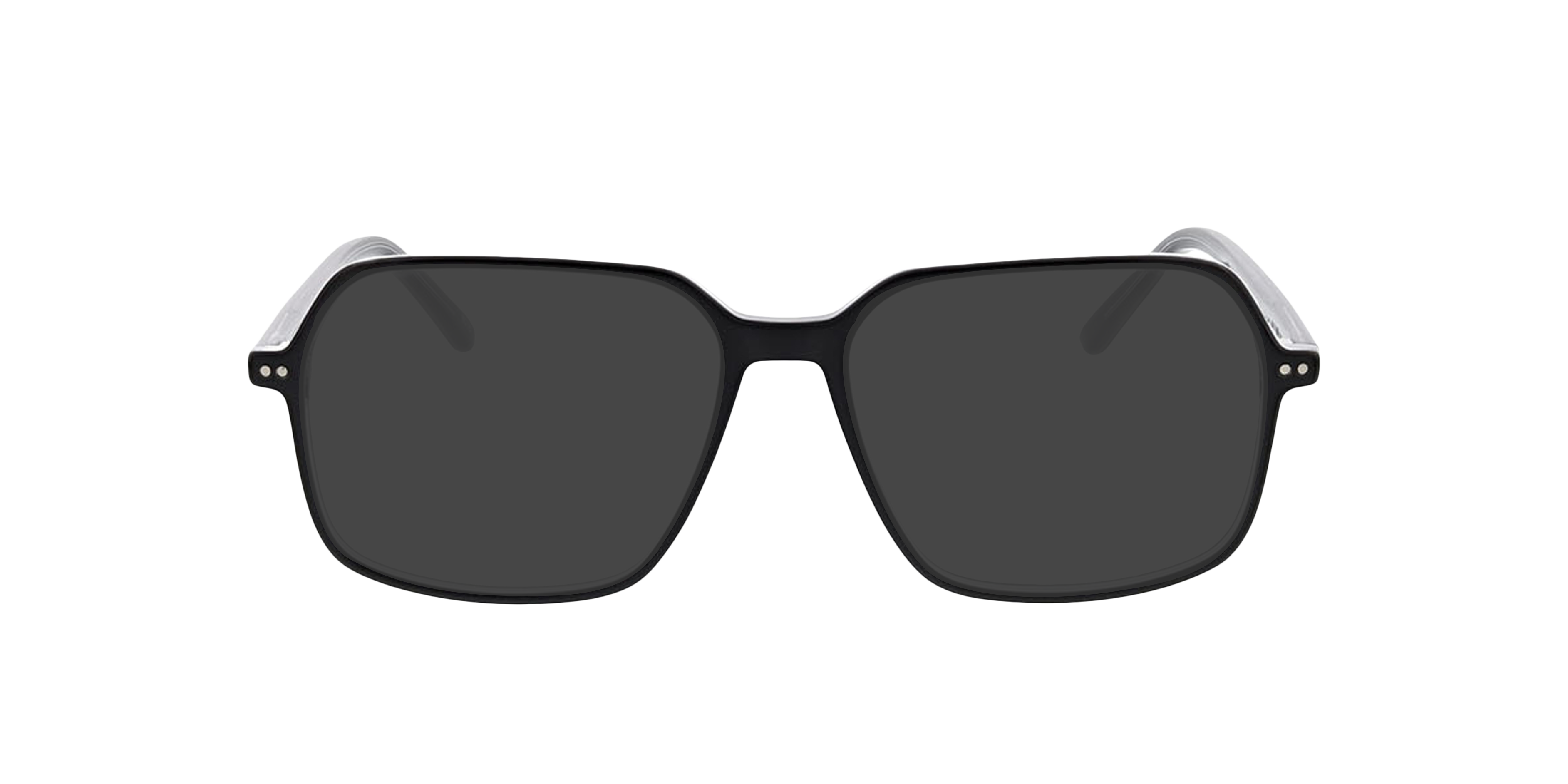 Aberdeen Trilayer Black AcetatEyeglass Frames von B24, mit getönten Gläsern