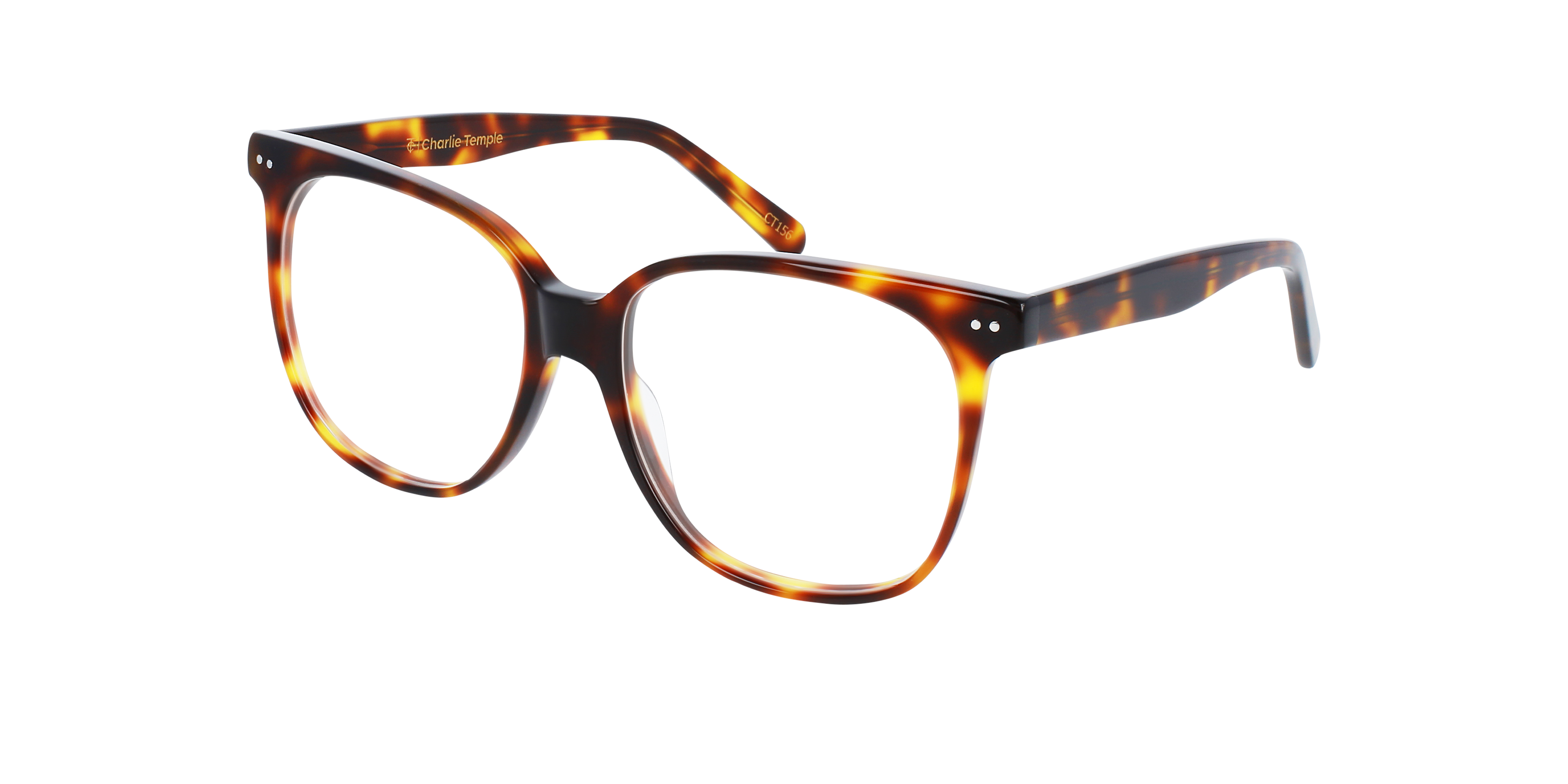 Big Mama Havana Cigars AcetaatEyeglass Frames van B24, Hoekweergave