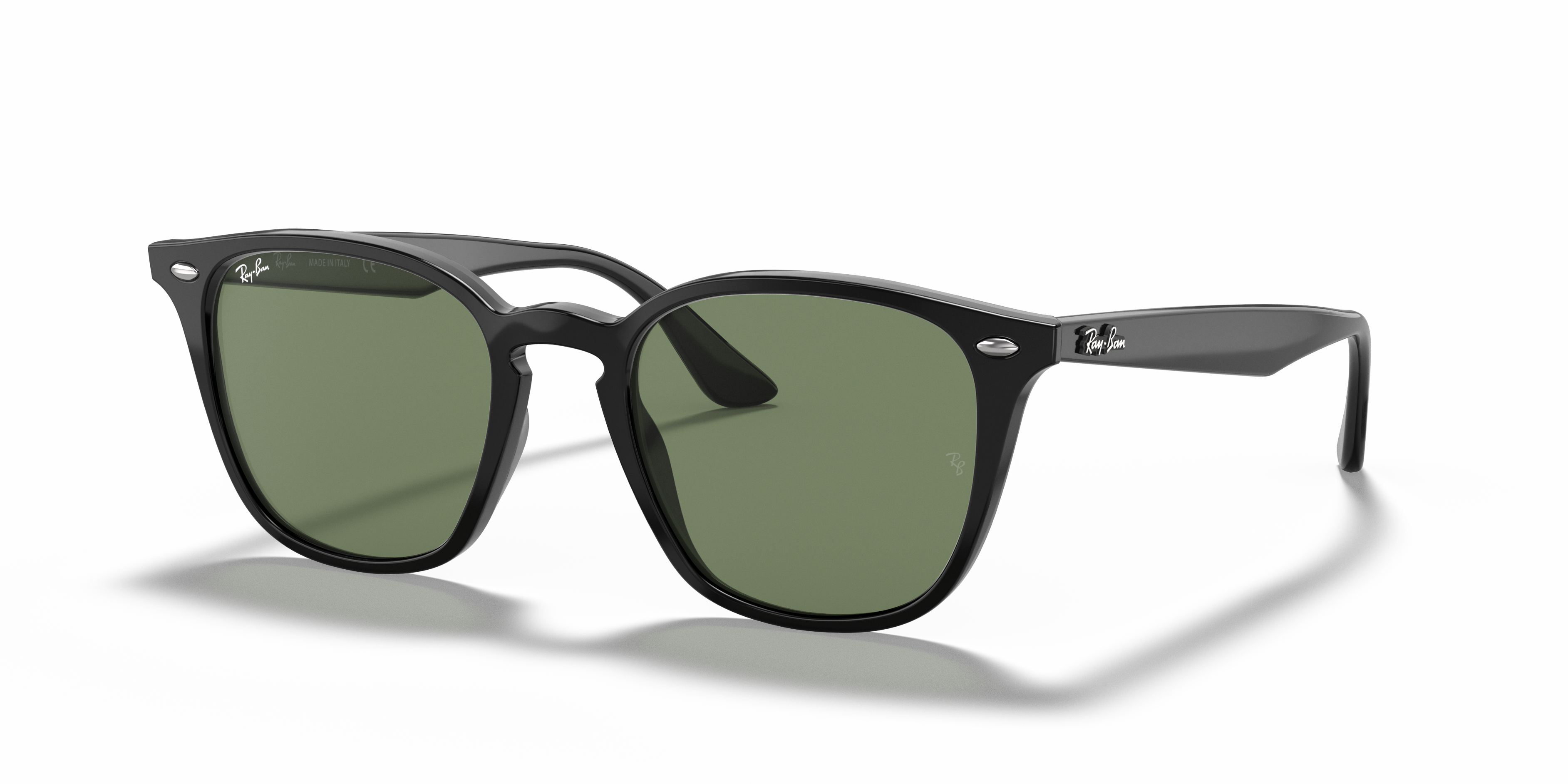 RB4258 Schwarz KunststoffSunglass Frames von B24, Dreiviertelansicht