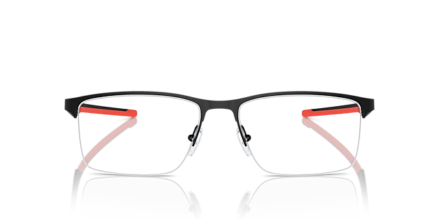 FZ7003 Matt Schwarz MetallEyeglass Frames von B24, Vorderansicht