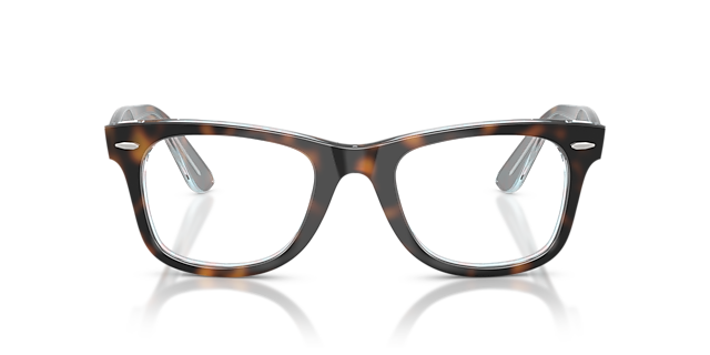 RB4340V Dark Havana On Multicolor KunststoffEyeglass Frames von B24, Vorderansicht