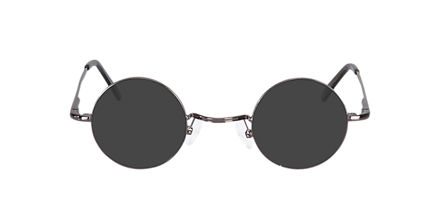 Cary Antraciet MetaalEyeglass Frames van B24, met getinte lenzen