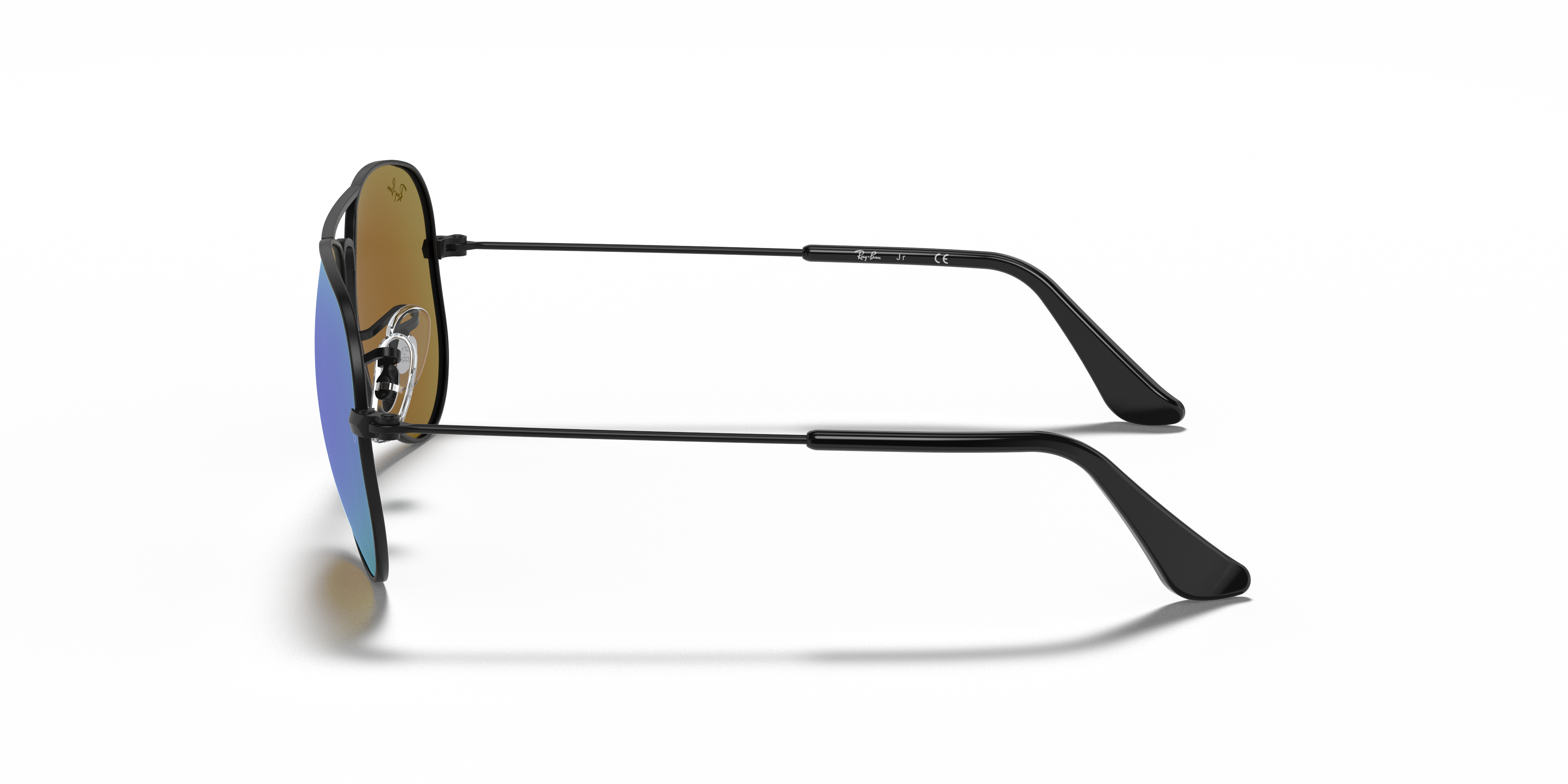 RB9506S Schwarz MetallSunglass Frames von B24, Seitenansicht